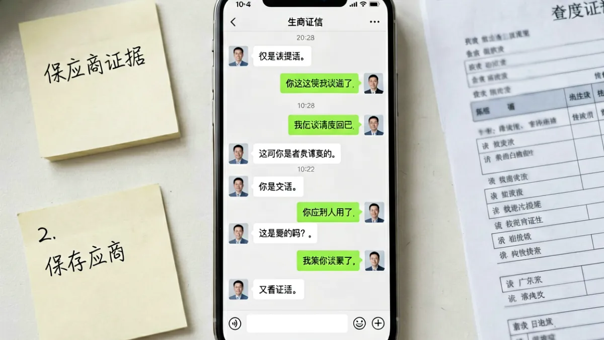 黑料社区第一名爆料事件示意图，多张聊天截图呈现主播与供应商压价谈判对话内容